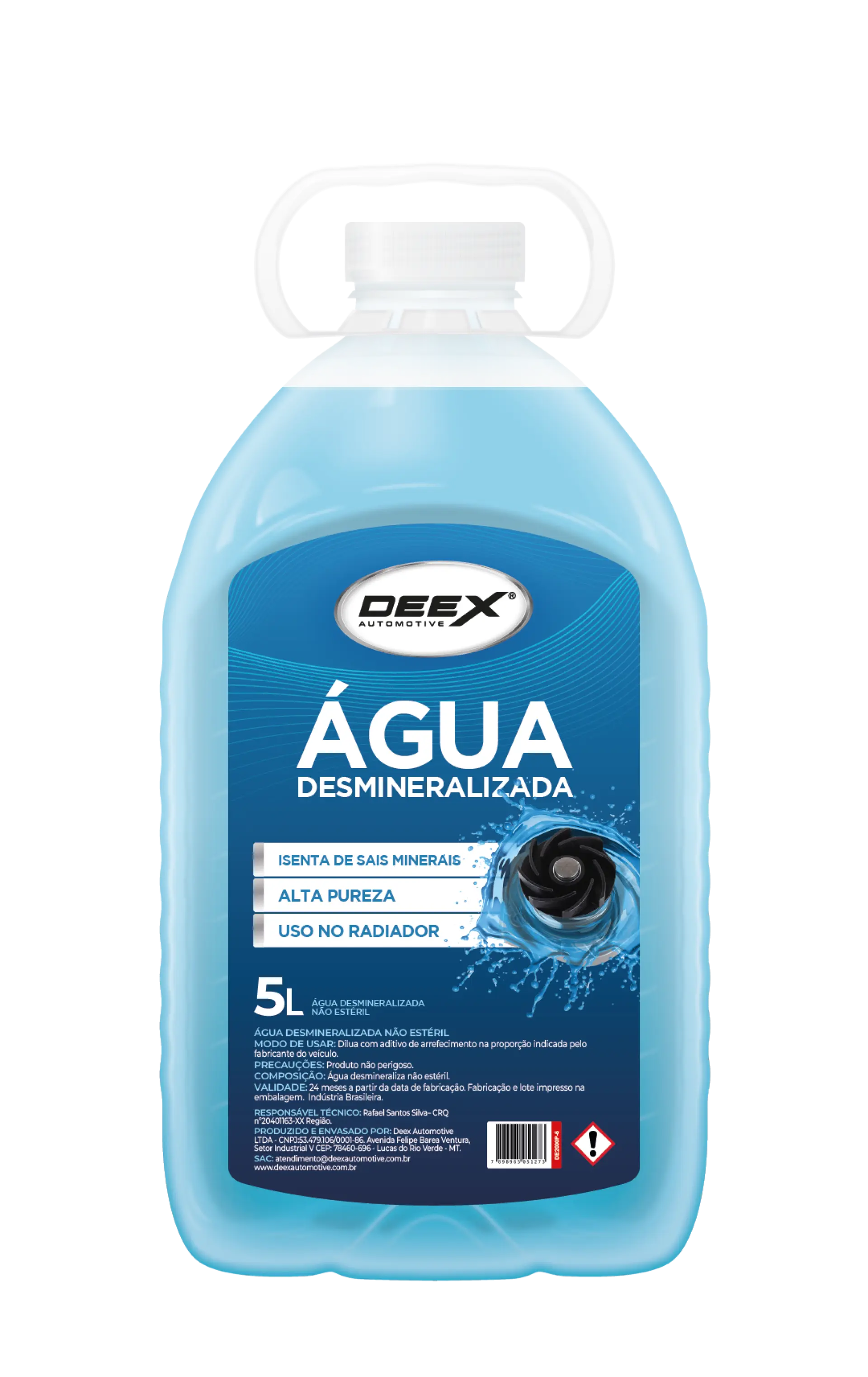 Água Desmineralizada