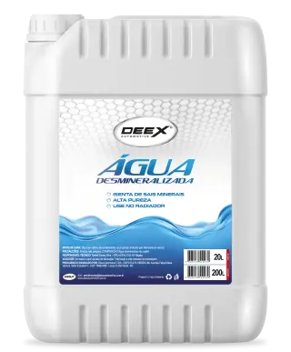 Água Desmineralizada 20L